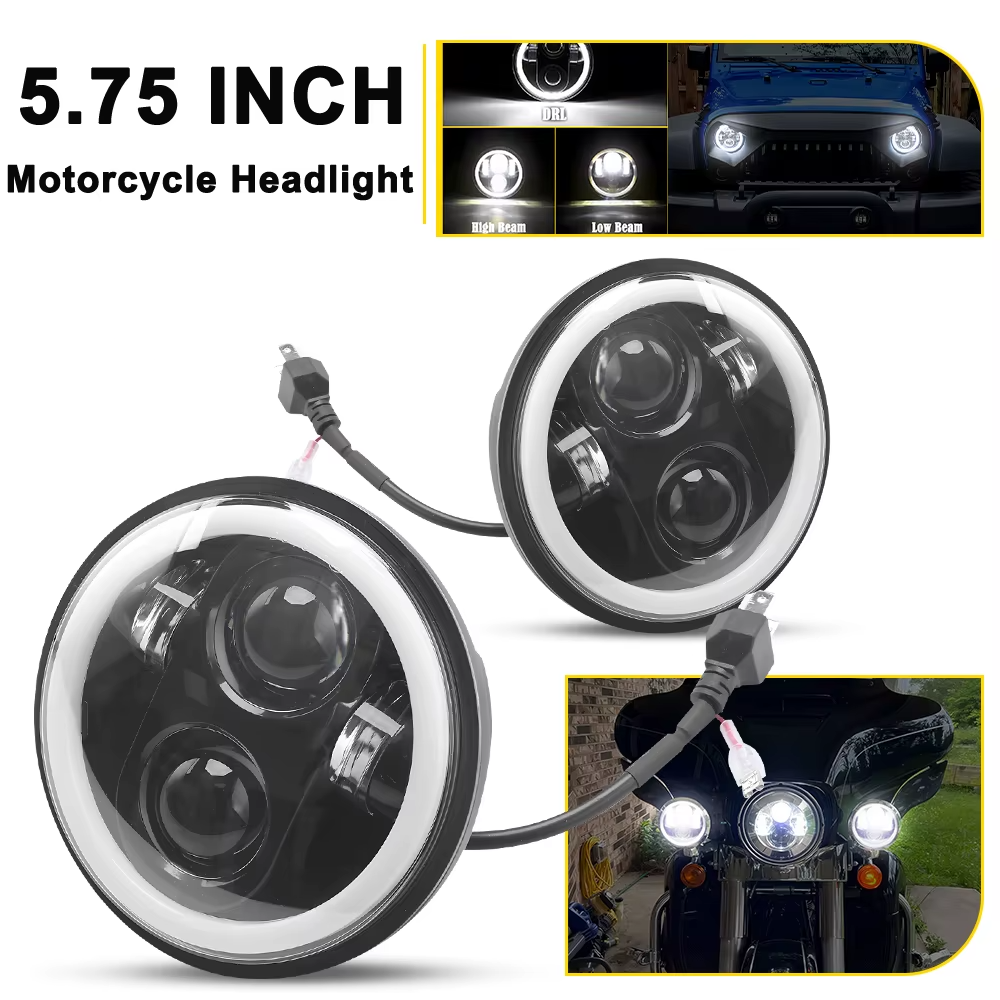 Farol LED 5,75″ para Harley-Davidson