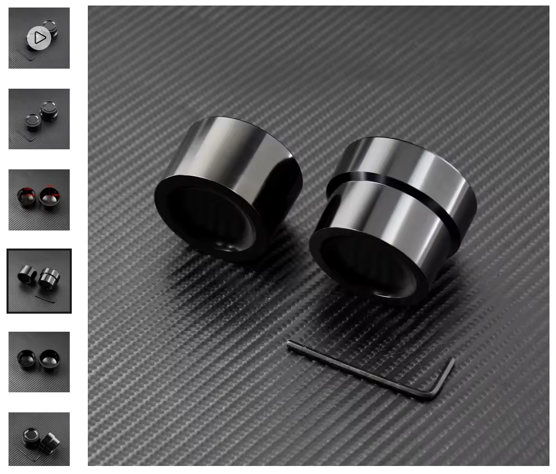 Tampas para eixo de roda Harley-Davidson